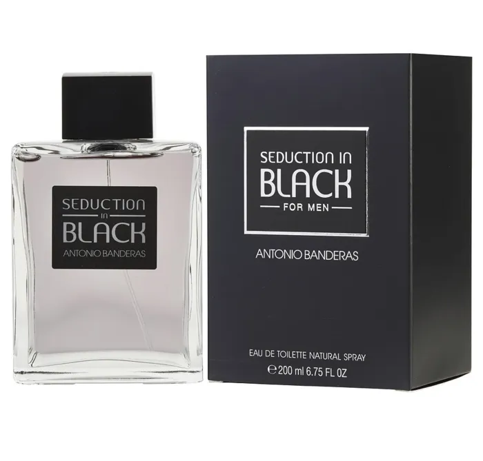 Perfume Antonio Banderas Seduction In Black Hombre 200ml