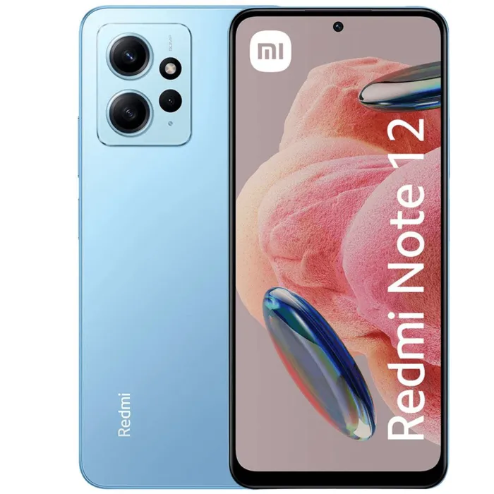 Celular Note 12 128GB 4 RAM azul