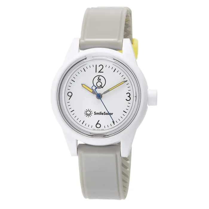 Reloj Q & Q Powered By Solar Gris Unisex RP01J015Y