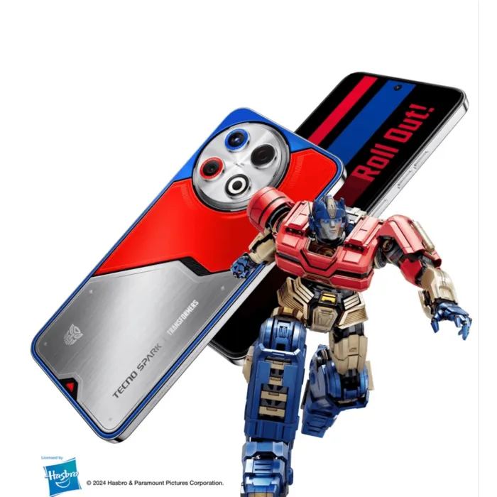 Celular Tecno Spark 30 Pro 8+256GB Edición Optimus Prime