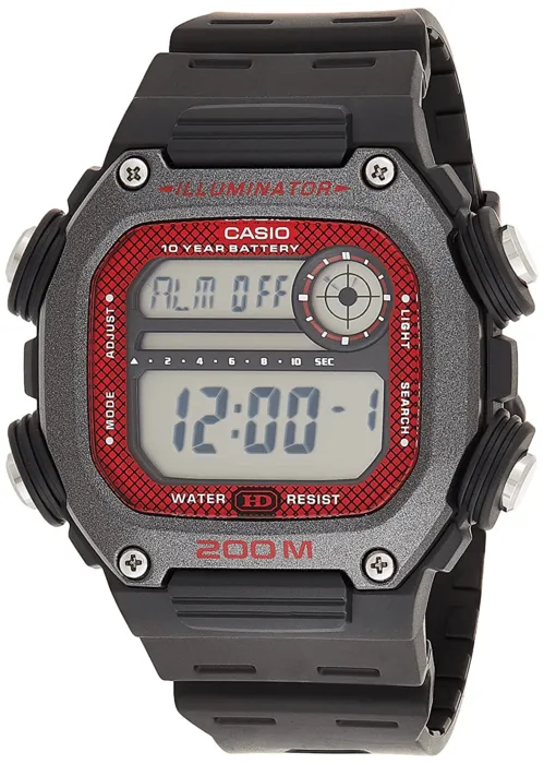 Reloj Casio Para Hombre Goma Original Dw-291h-1bvdf