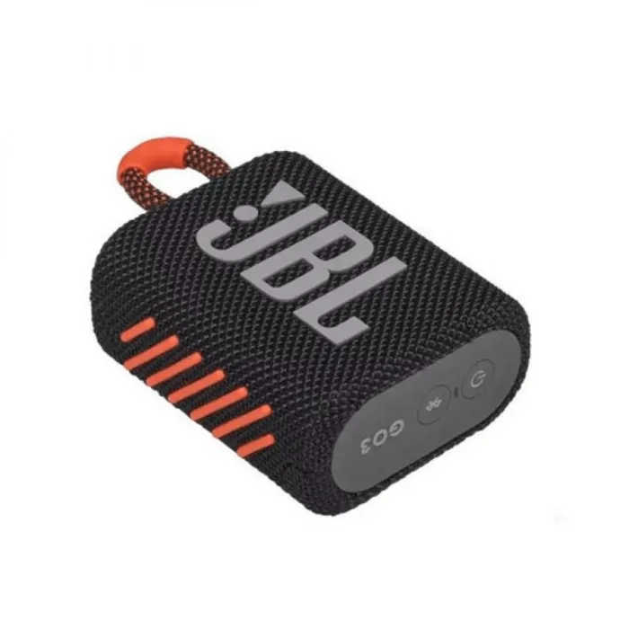 Parlante JBL GO3 Bluetooth Negro-Naranja