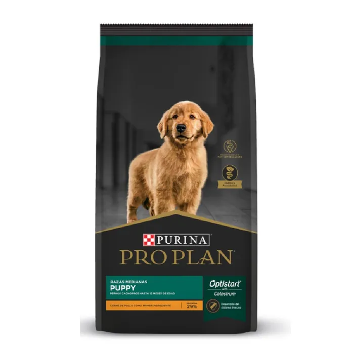 Comida Para Perros Pro Plan Puppy Razas Medianas 7.5 Kg