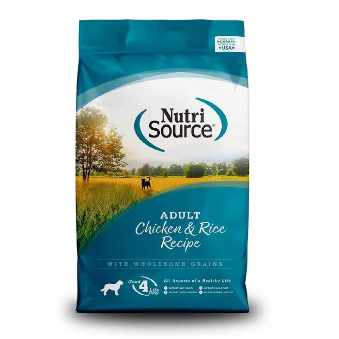 Comida Para Perros Nutrisource Adult Chicken & Rice 11.79 Kg