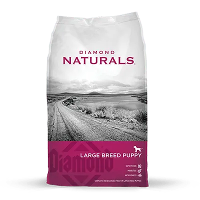 Comida Para Perros Diamond Naturals Large Breed Puppy 40 Lb