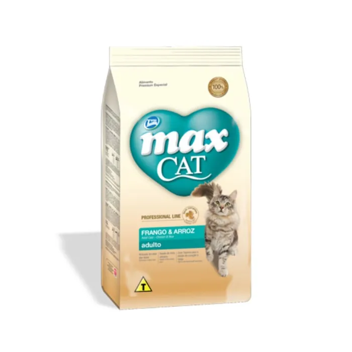 Comida Para Gatos Total Max Cat Professional Line Adulto Frango & Arroz 10.1 Kg