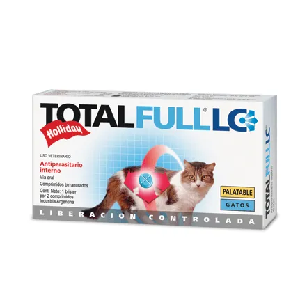 Antiparasitante Para Gatos Holliday Total FLC 2 Comprimidos