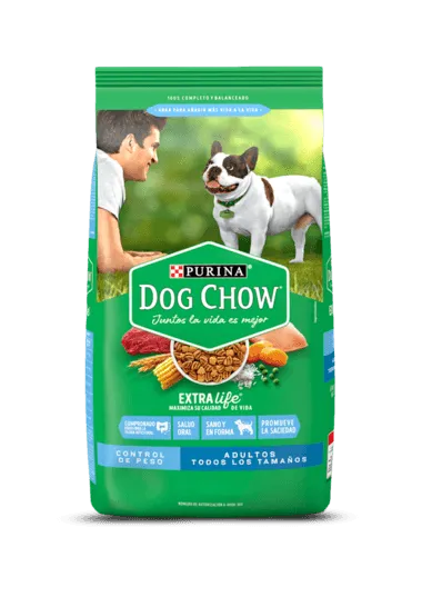 Comida Para Perros Dog Chow Control De Peso Adultos Todos Los Tamaños 8 Kg