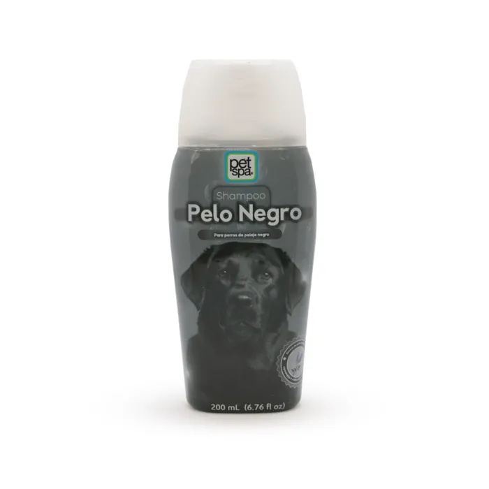 Shampoo Pet Spa Para Perros Pelo Negro 200 Ml