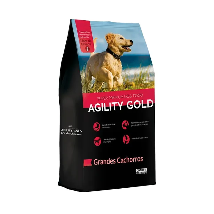 Agility Gold Cachorros Razas Grandes 15 Kg