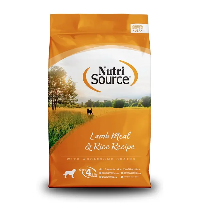 Comida Para Perros Nutrisource Lamb Meal & Rice 2.2 Kg