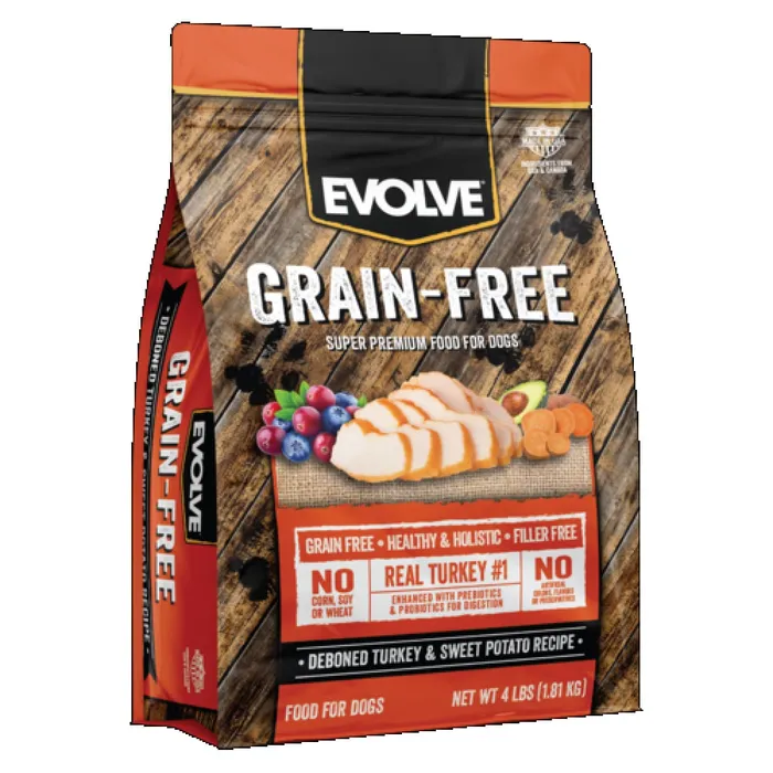 Comida Para Perros Evolve Grain Free Turkey 28 Lb