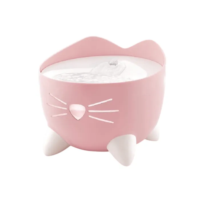 Fuente de Agua Gato Catit Pixi Pink 2,5 Lt