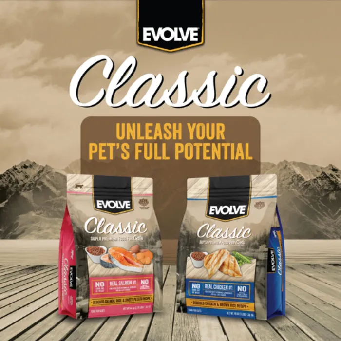 Comida Para Gatos Evolve Classic Chicken 3 Lb