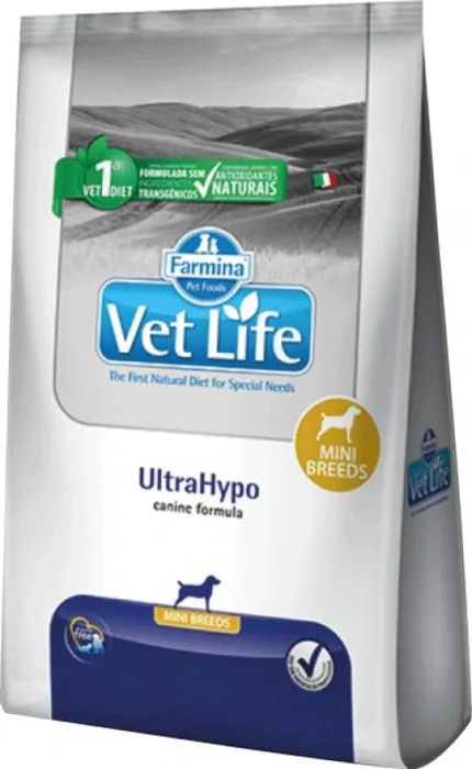 Comida Para Perros Vet Life Canine Ultrahypo Mini 2 Kg