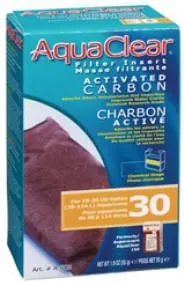 Inserto De Filtro De Carbón Activo Aquaclear 30 55 Gr