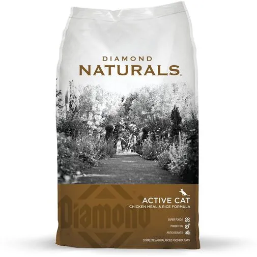 Comida Para Gatos Diamond Naturals Active Cat 18 Lb Comida Para Perros Diamond Naturals Active Cat 18 Lb