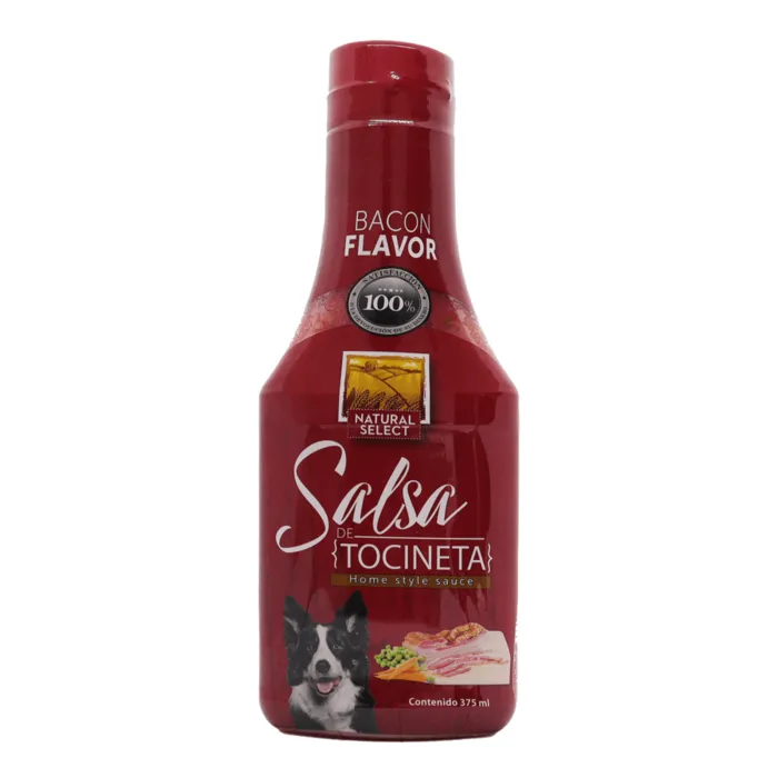 Salsa Snack Para Perros Natural Select Tocineta 375 Ml Salsa Snack Para Perros Natural Select Tocineta De Tocineta 375 Ml