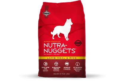 Comida Para Perros Nutra Nuggets Lamb Meal & Rice 1 Kg