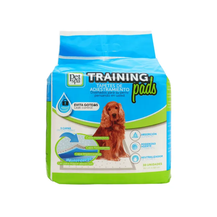 Tapetes Para Perro Trainning Pads Tradicional 30 Unidades