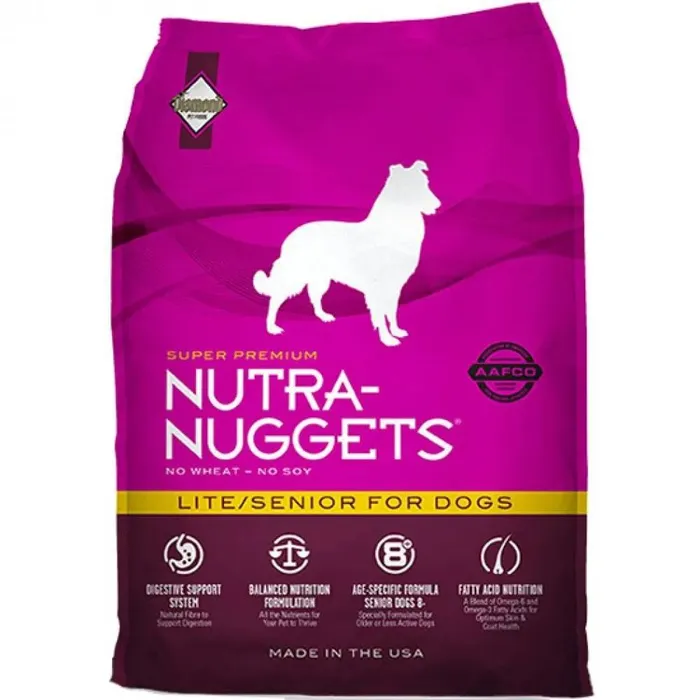 Comida Para Perros Nutra Nuggets Lite Senior 1 Kg