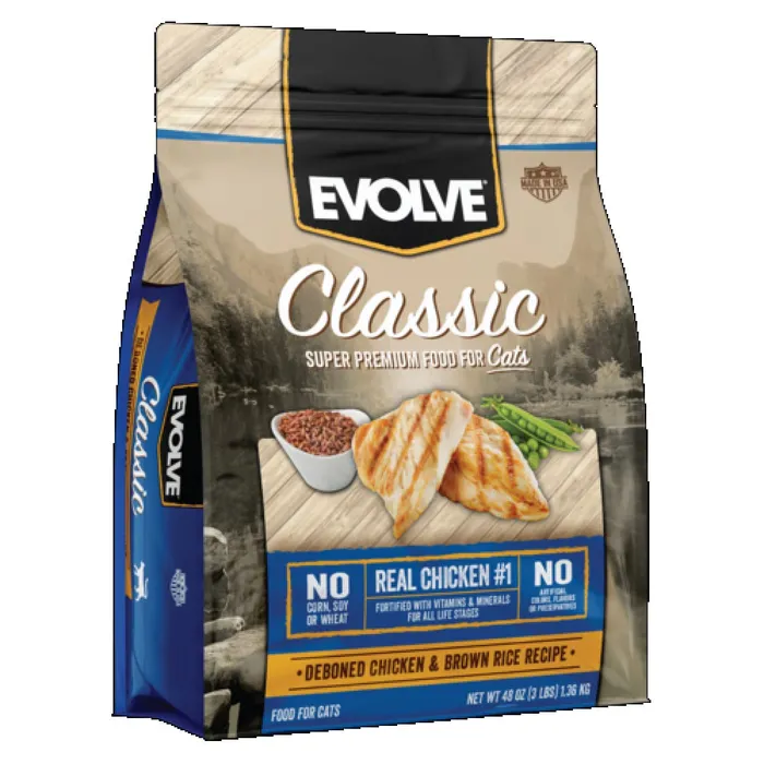 Comida Para Gatos Evolve Classic Chicken 3 Lb