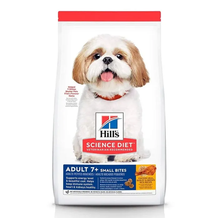 Comida Para Perros Hills Adult 7+ Small Bites 4.4 Lb