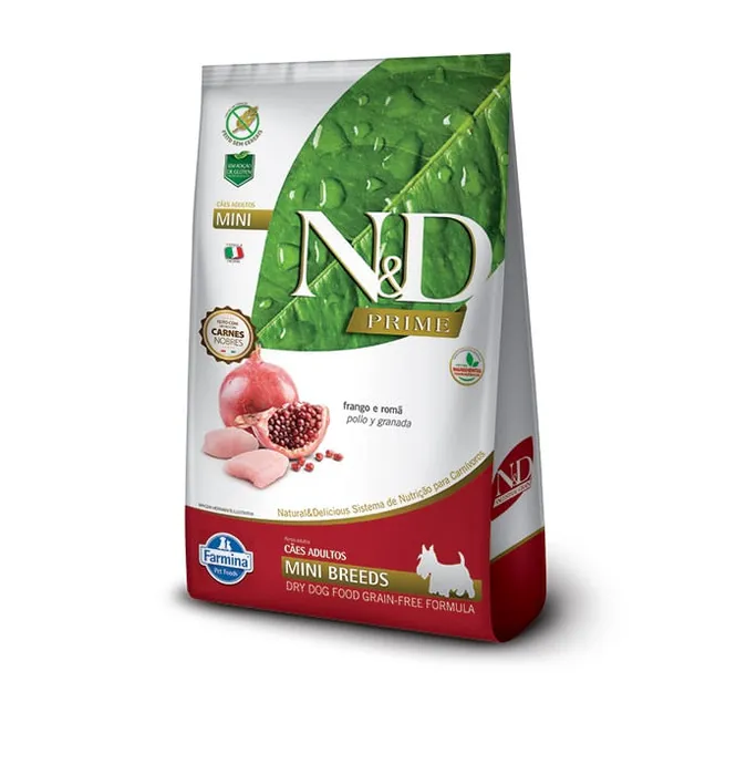 Comida Para Perro N&D Prime Frango Adult Mini 0.8 Kg