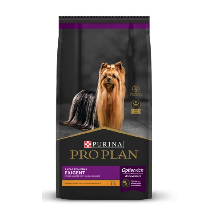 Comida Para Perros Pro Plan Exigent Razas Pequeñas 1 Kg