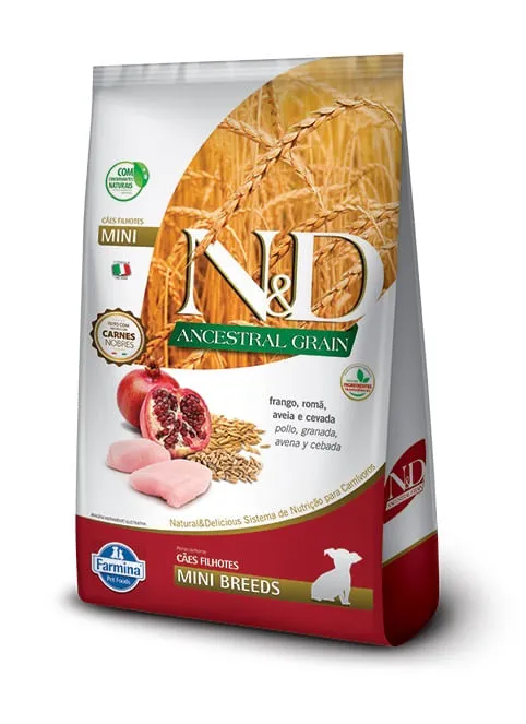 Comida Para Perro N&D Ancestral Frango Puppy Mini 2,5 Kg