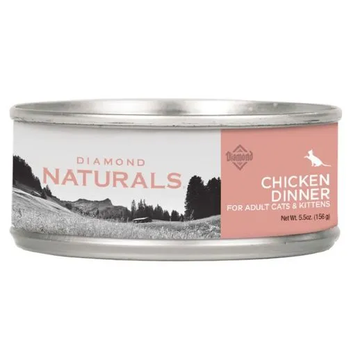 Diamond Naturalis Chicken Dinner Cat Comida Diamond Naturalis Chicken Dinner Cat 5.5 Oz