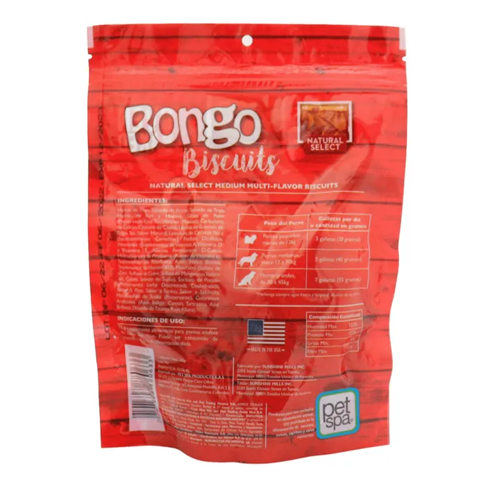 Galletas Para Perro Bongo Parrilla 200 Gr