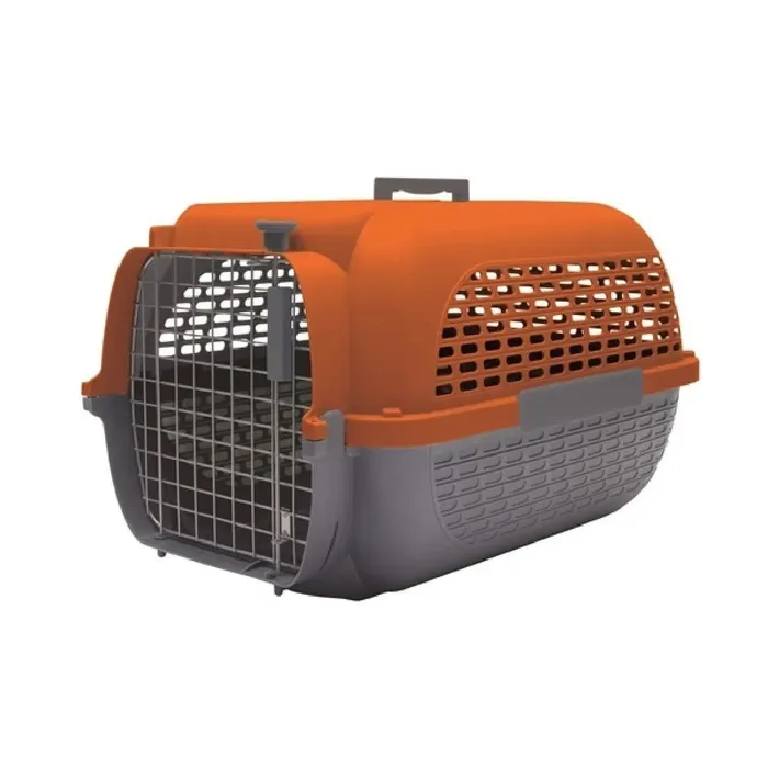 Guacal Para Perros Dogit Voyageur Tapa Naranja Talla L