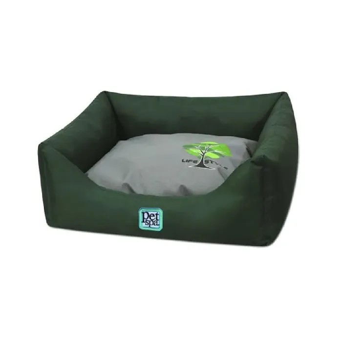 Cama Verde Para Perros y Gatos Cuadrada Pequeña Pet Spa Producto no Disponible