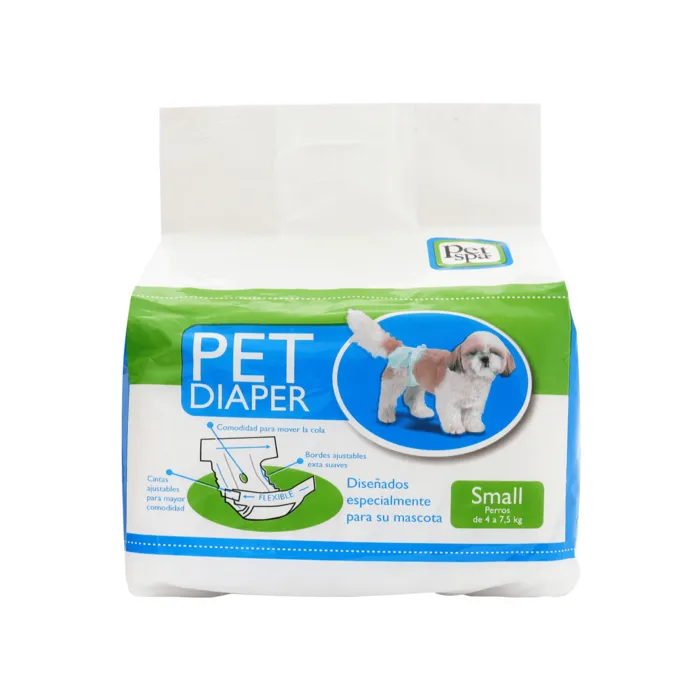 Pañal Perro Pet Diaper Talla S X 10 Unidades