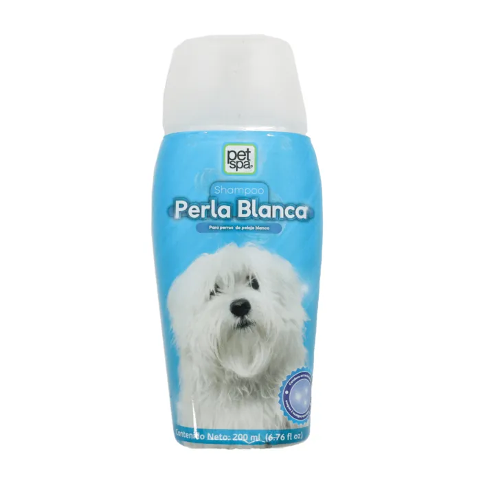 Shampoo Para Perros Pet Spa Perla Blanca 200 Ml