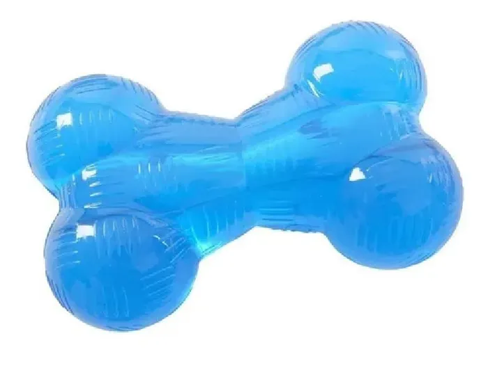 Juguete Perro Buster Hueso Duro L Color Azul Hielo Hueso Duro L Azul Hielo