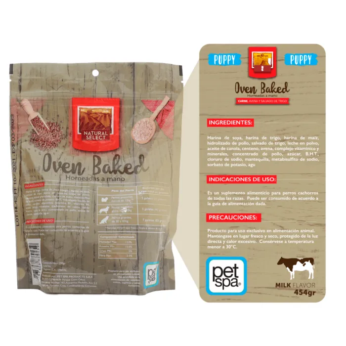 Galleta Snack Perro Natural Select Puppy 200 Gr Galleta Natural Select Puppy De 200 Gr