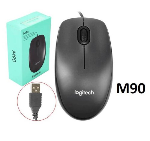 Mouse USB Logitech M90 Alambrico