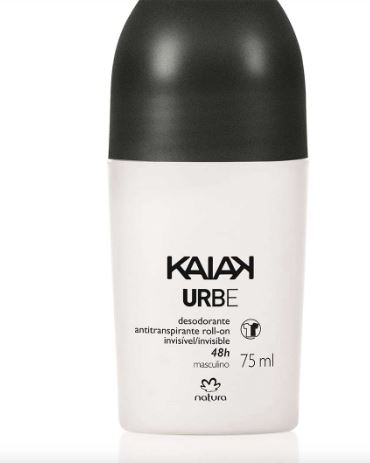 Desodorante Antitranspirante roll-on Kaiak Urbe Masculino NATURA 75 ml -  Luegopago