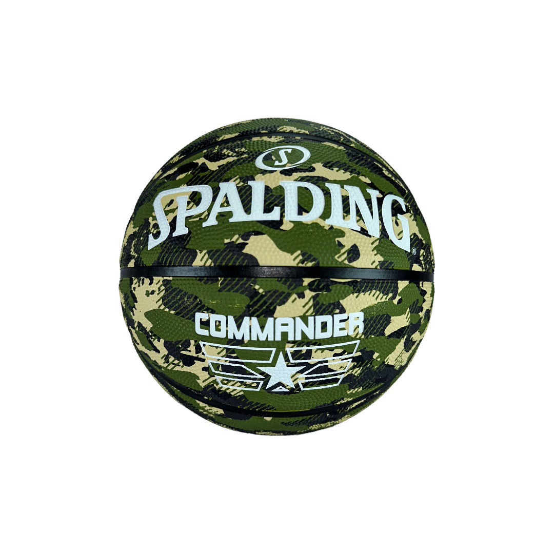 	 Balon De Baloncesto Basquetbol Original Spalding Commander Verde