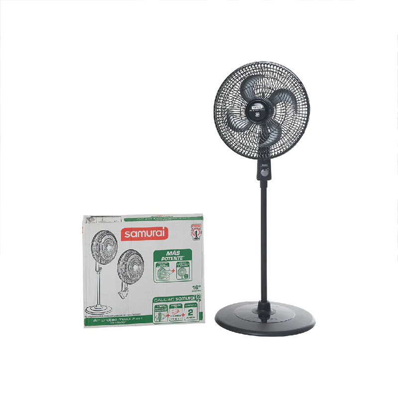 Ventilador de Pared Samurai Air Pro 50 Cm Negro