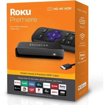 Roku Premiere 4k Hdr Control Remoto Smart Tv