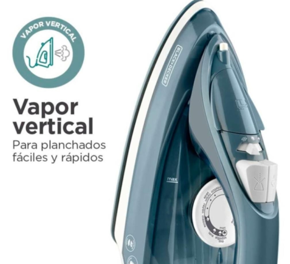 Comprar Plancha de Vapor BLACK+DECKER® TrueGlide Colors con Golpe