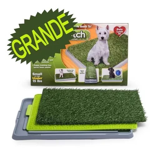 Tapete entrenador para perro Pet Toilet 1 juego de 3 pzas