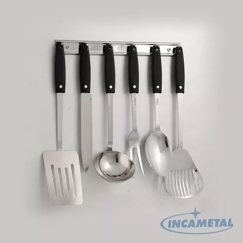 Juego Utensilios De Cocina Inca Metal Aliada L20980 - Luegopago