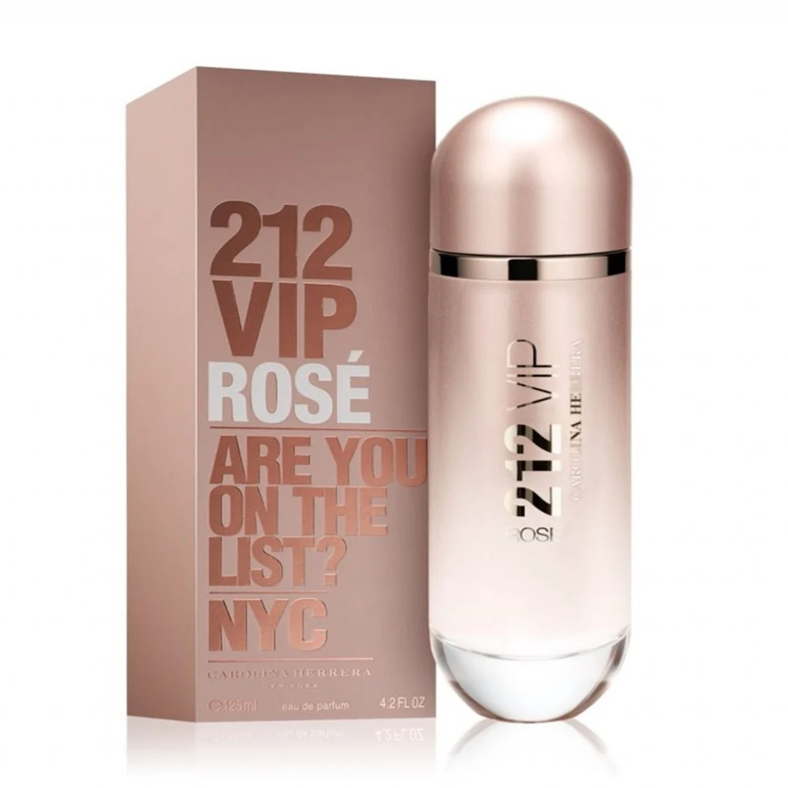Perfume 212 Vip Rosé Carolina Herrera  (Replica Con Fragancia Importada)- Mujer
