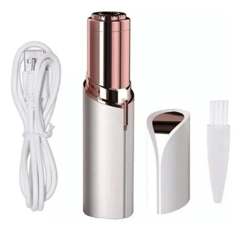 Comprar Depiladora eléctrica para mujer, utensilio para eliminar el vello  facial, Mini depiladora facial eléctrica, afeitadora de lápiz labial