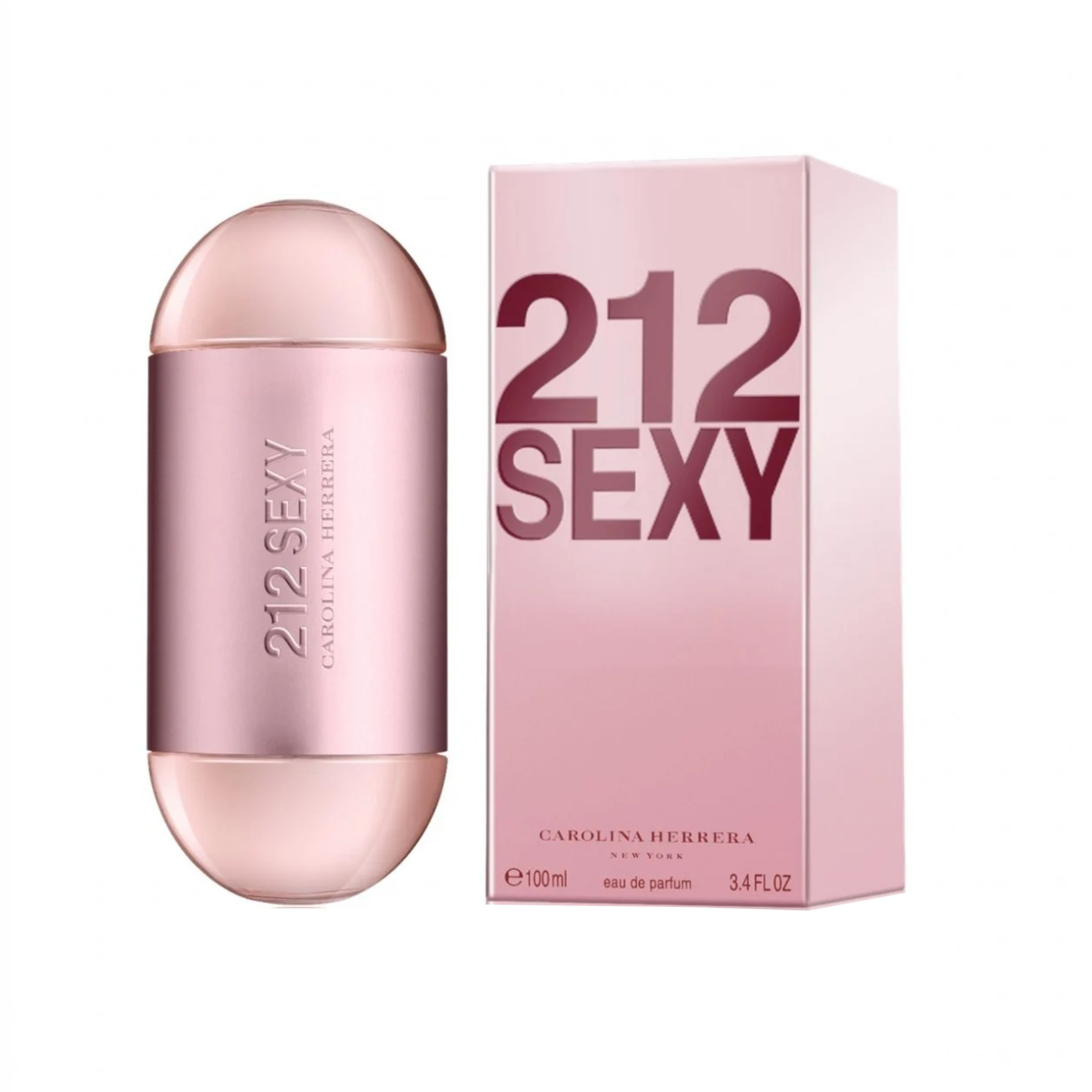 Perfume 212 Sexy Carolina Herrera  (Replica Con Fragancia Importada)- Mujer