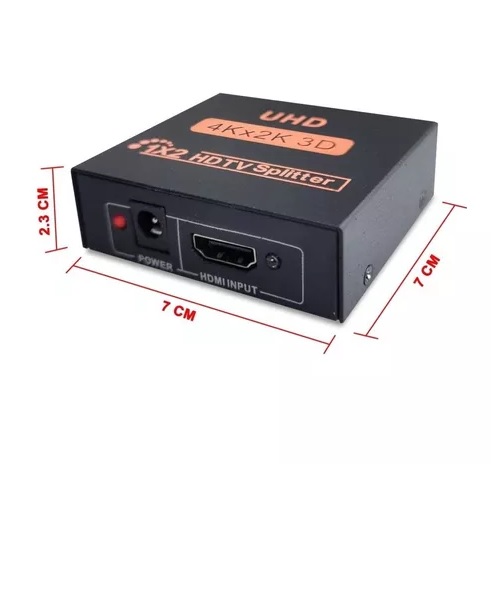 Multiplicador splitter VGA 1x2 de 1 entrada 2 salidas para monitor